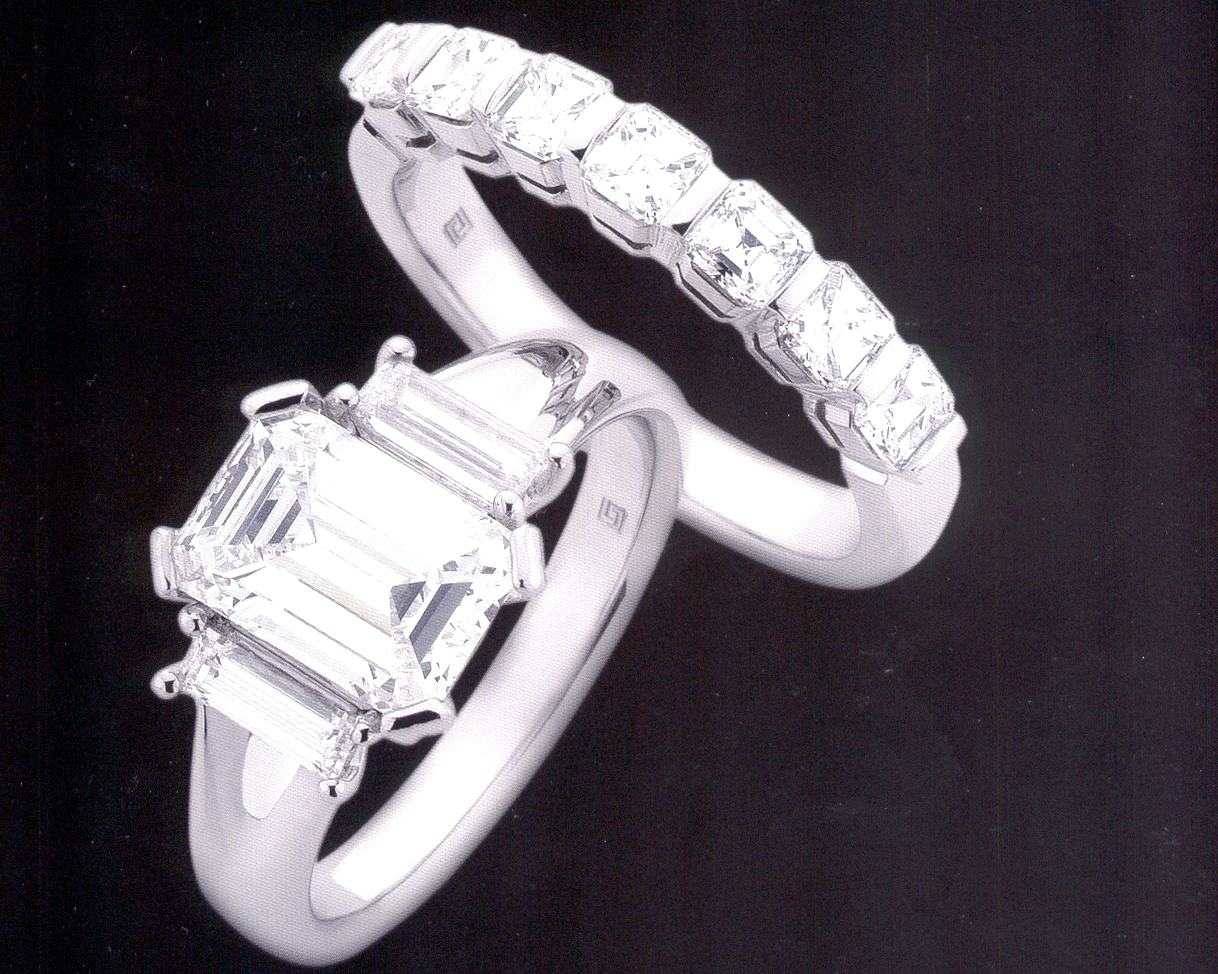 Emerald Cut Rings